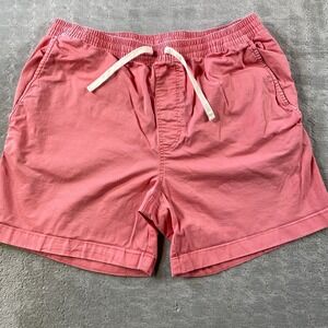 Southern Tide Sun Farer Shorts Mens Medium Pink 6" Elastic Preppy Pockets Summer